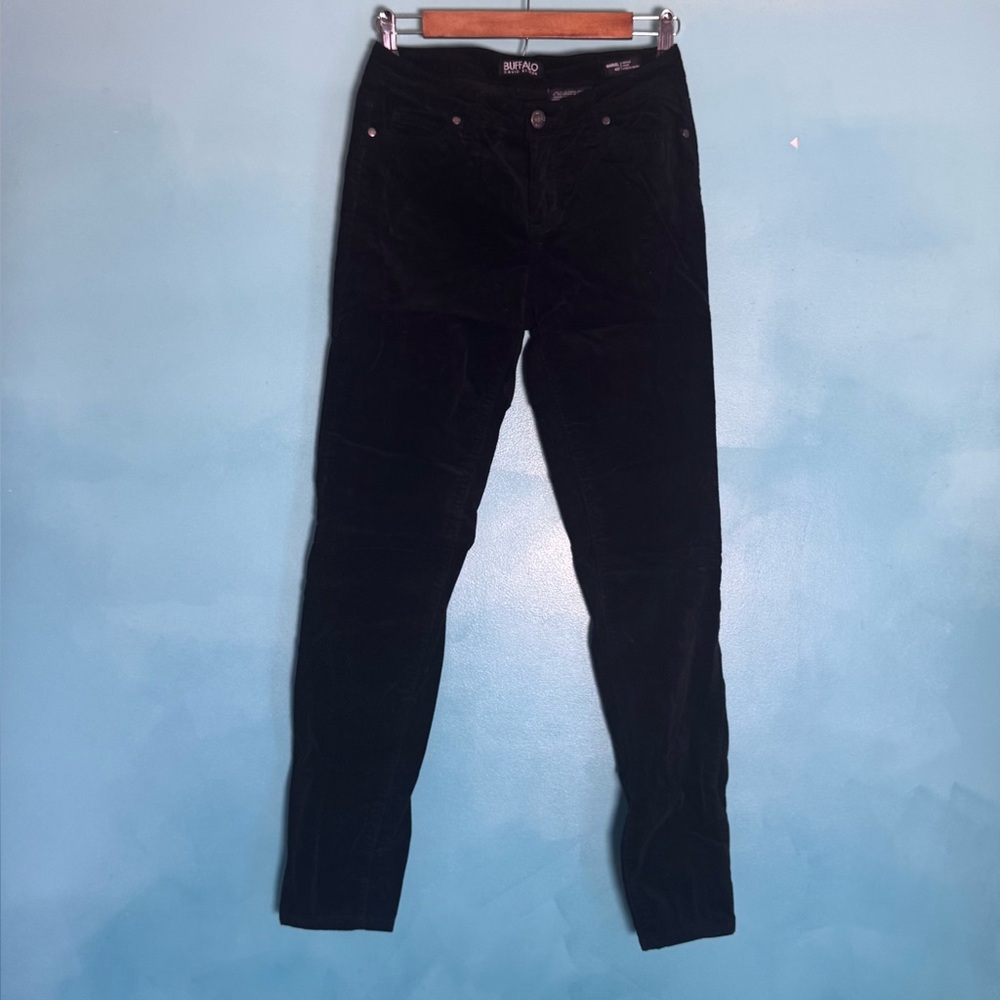 Buffalo David Bitton Women's Classic Black Skinny Pants